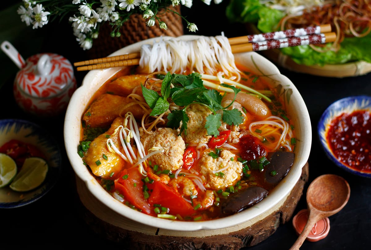 Bún riêu cua Đà Nẵng - Hương vị đậm đà